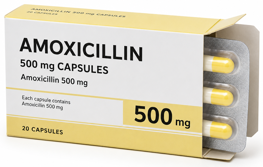 Amoxicilline 500 mg